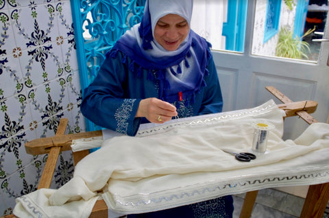 Nabeul Style Embroidery with Olfa