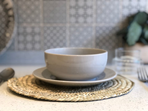 Woven Palm Round Mats
