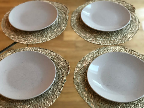 Woven Palm Round Mats