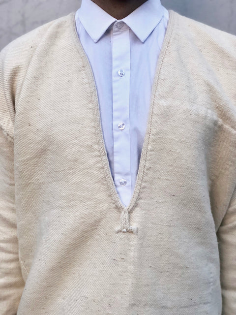 Thick Wool Kadroun Cloak