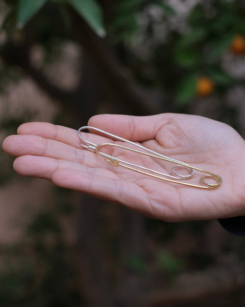 Copper Safety Pin
