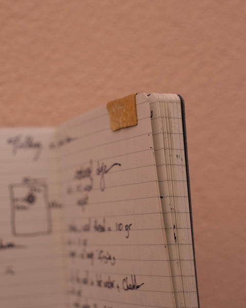 Hammered Copper Page Markers (5)