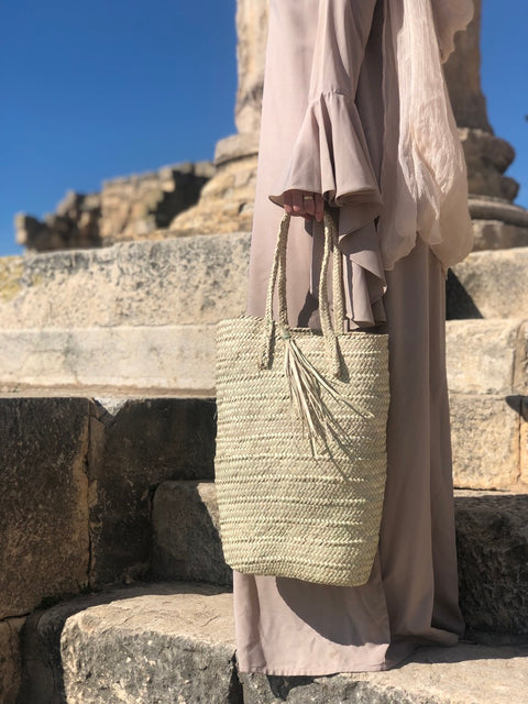 Woven Palm Touzeur Bag